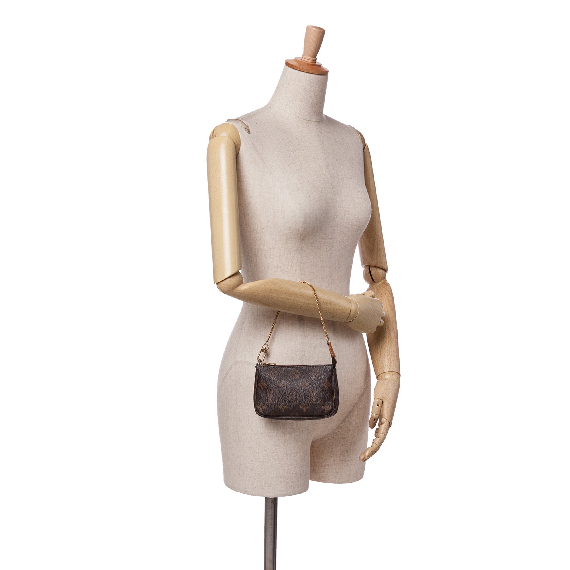 LOUIS VUITTON Monogram Mini Pochette Accessoires