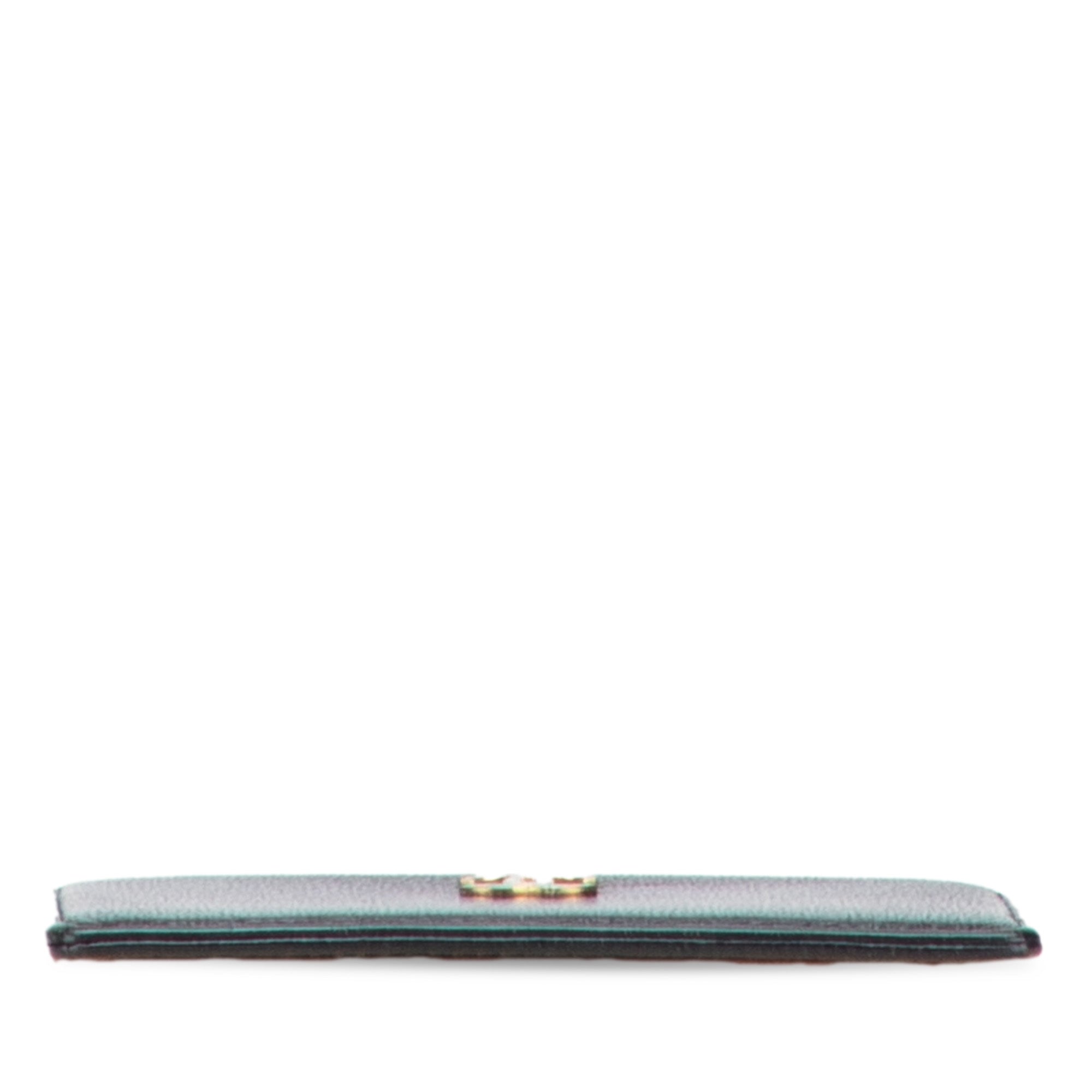 CHANEL CC Goatskin Card Holder