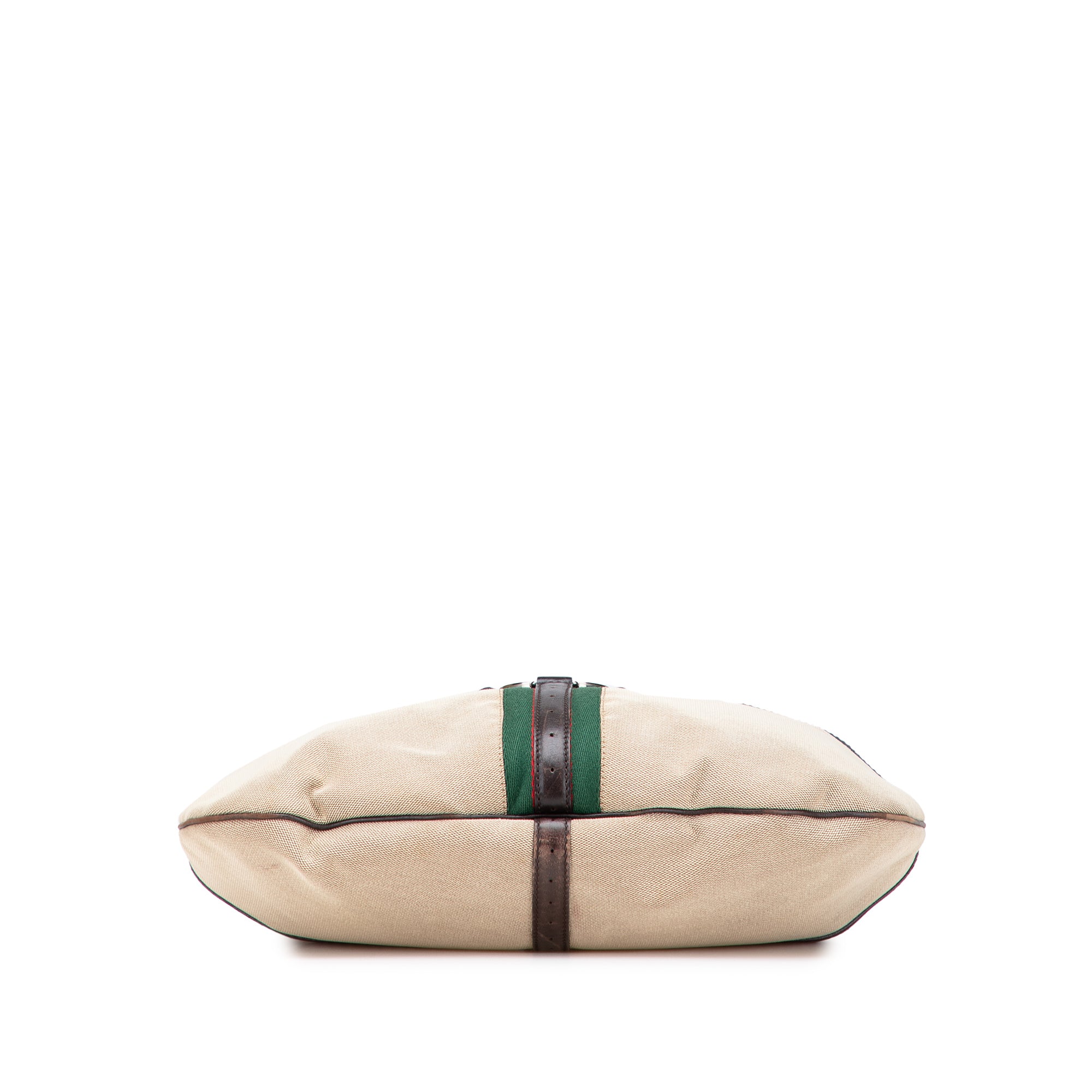 GUCCI Canvas Web Reins Hobo