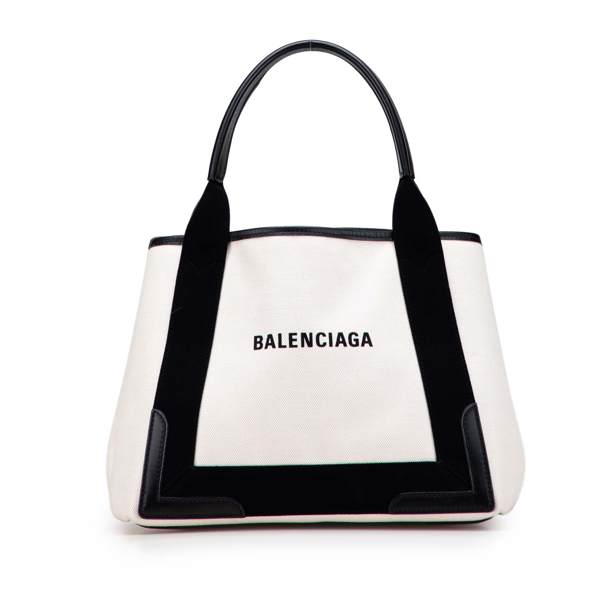 BALENCIAGA Canvas S Navy Cabas Tote