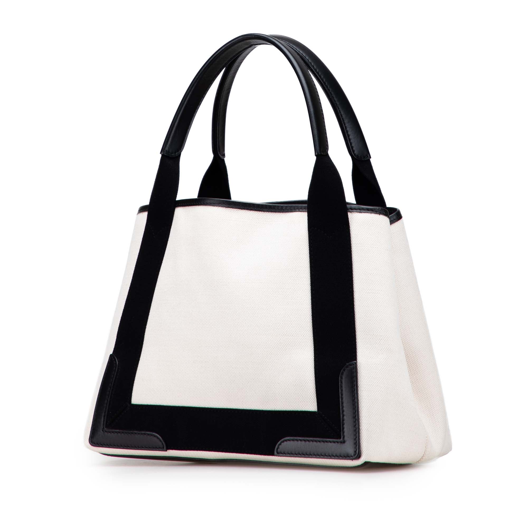 BALENCIAGA Canvas S Navy Cabas Tote