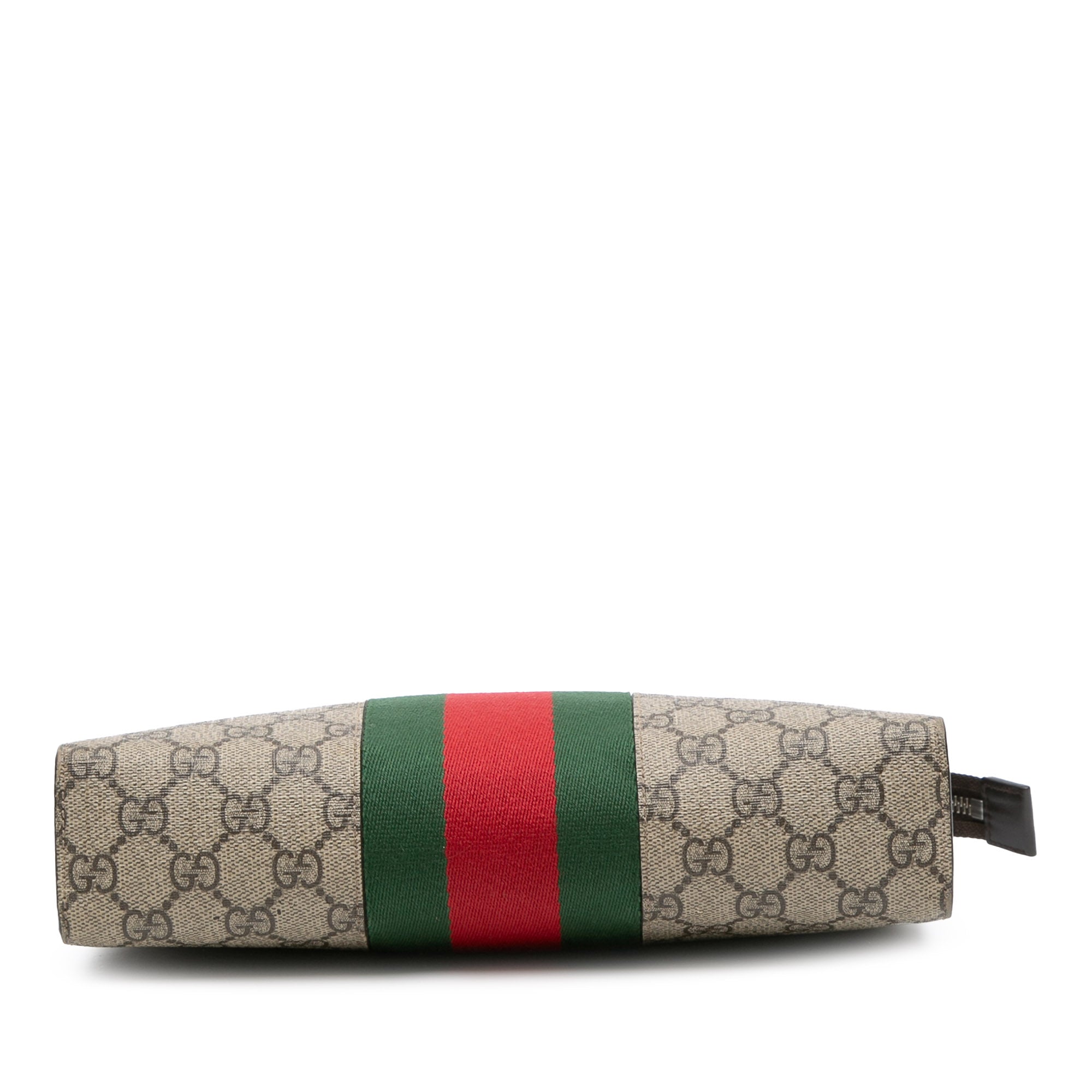 GUCCI GG Supreme Web Clutch