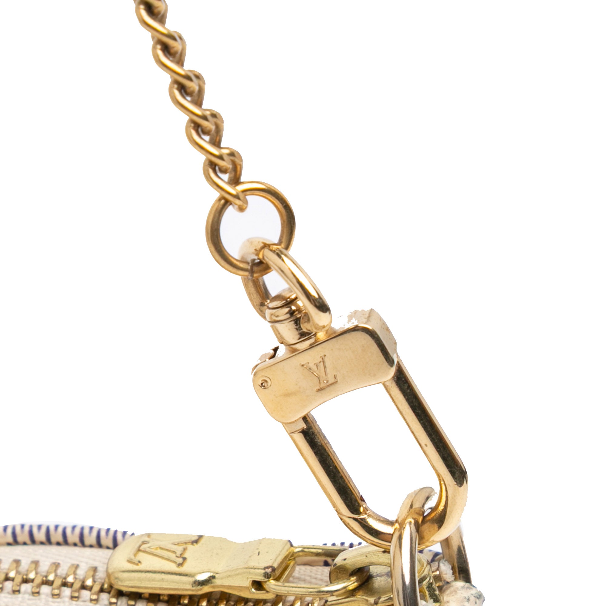 LOUIS VUITTON Damier Azur Mini Pochette Accessoires