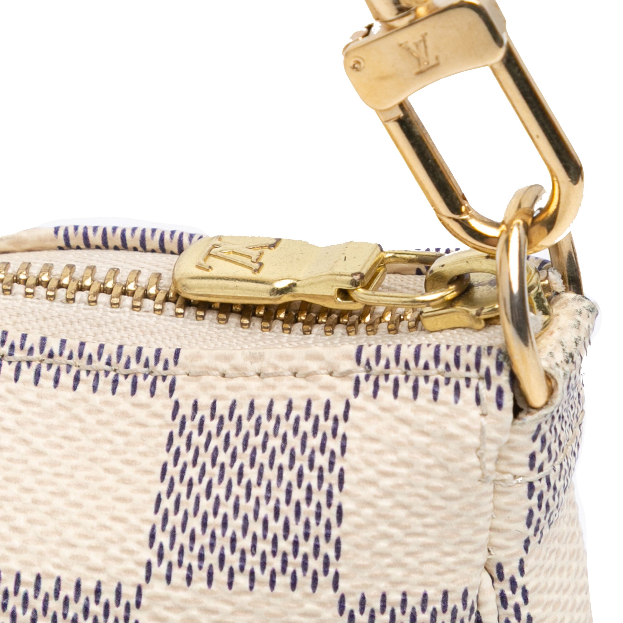 LOUIS VUITTON Damier Azur Mini Pochette Accessoires
