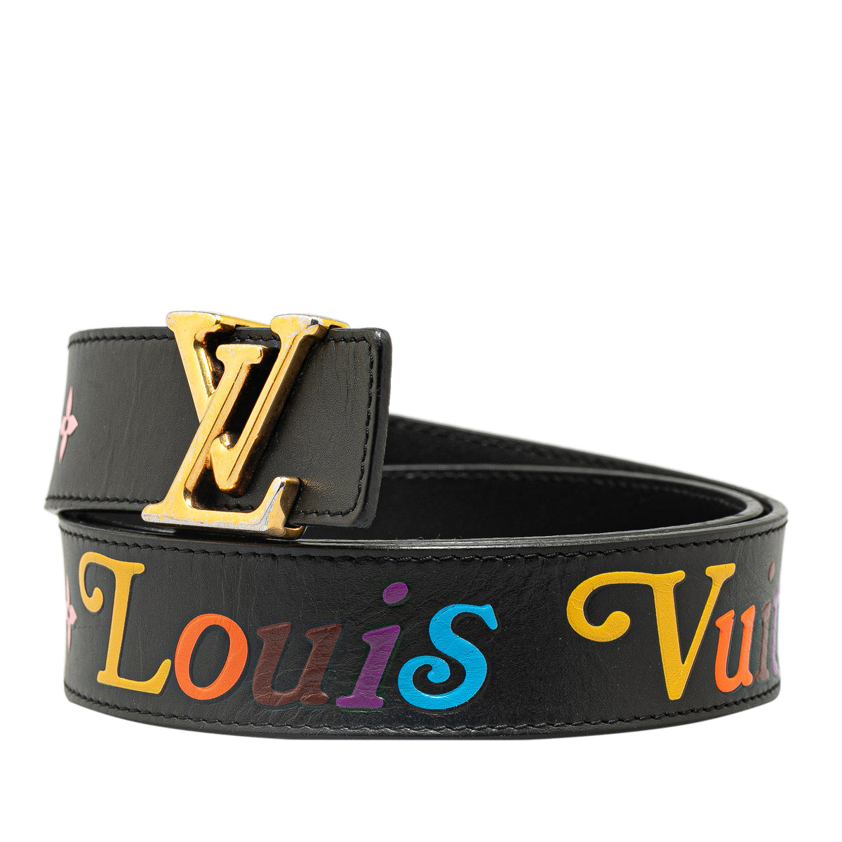 LOUIS VUITTON Monogram New Wave Belt