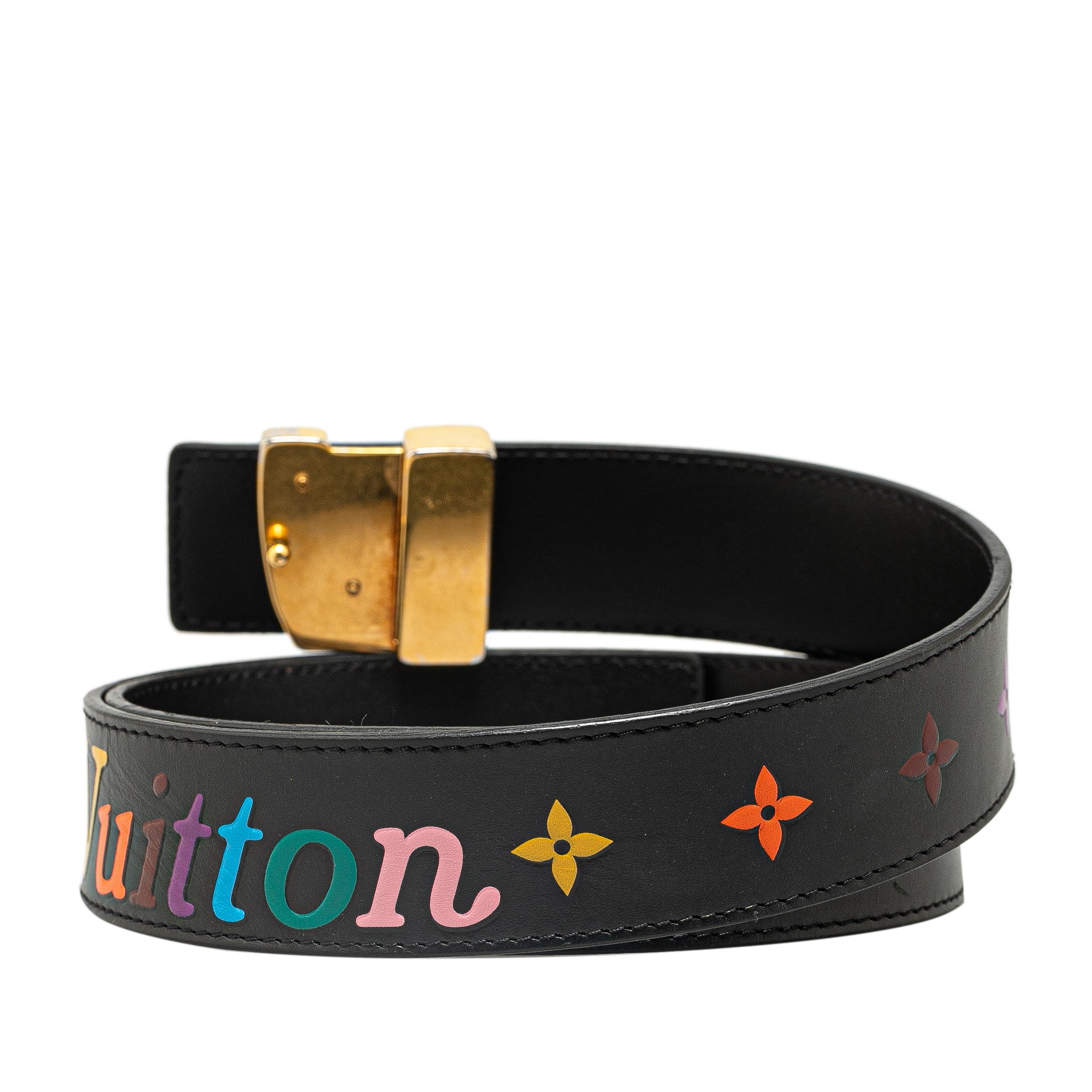 LOUIS VUITTON Monogram New Wave Belt