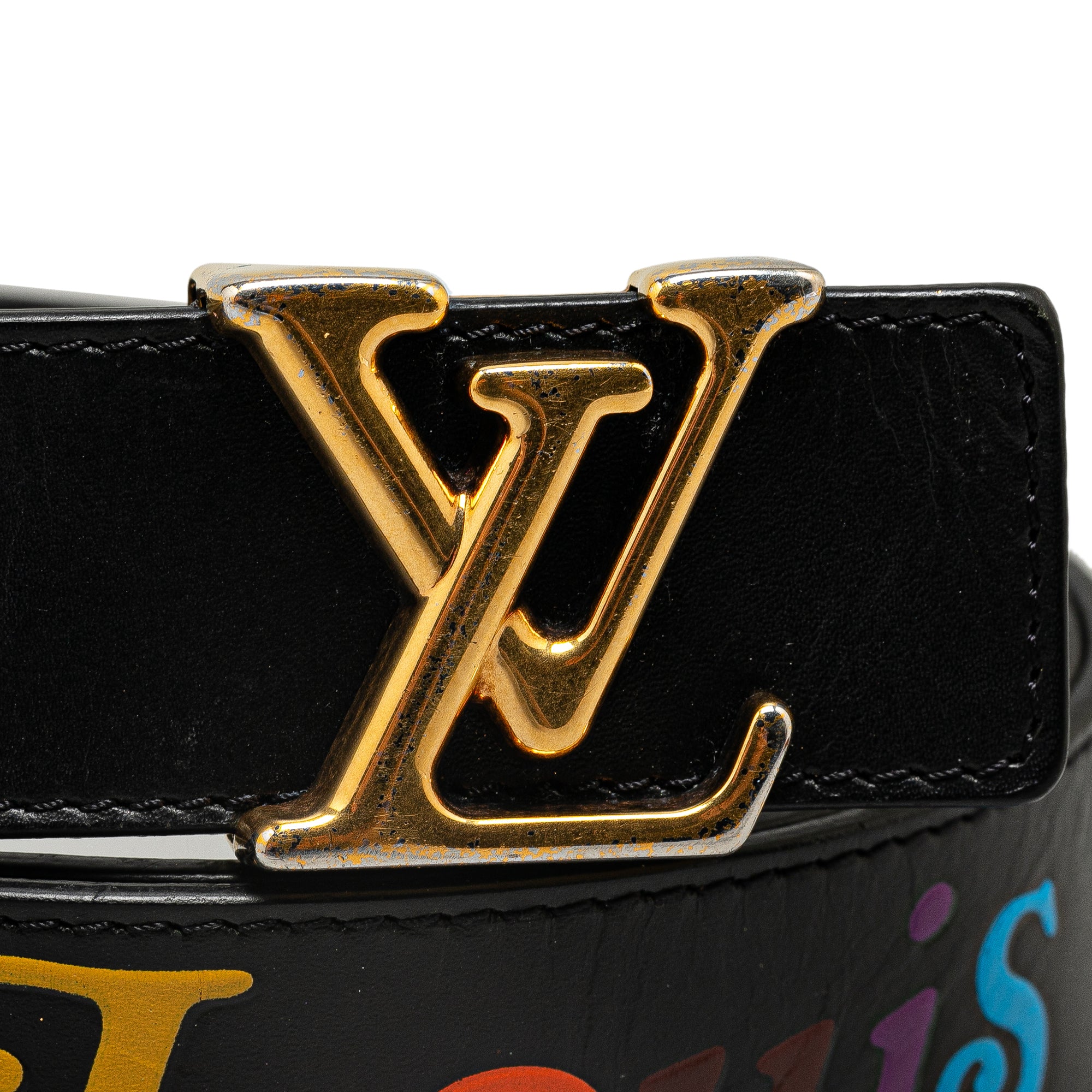 LOUIS VUITTON Monogram New Wave Belt