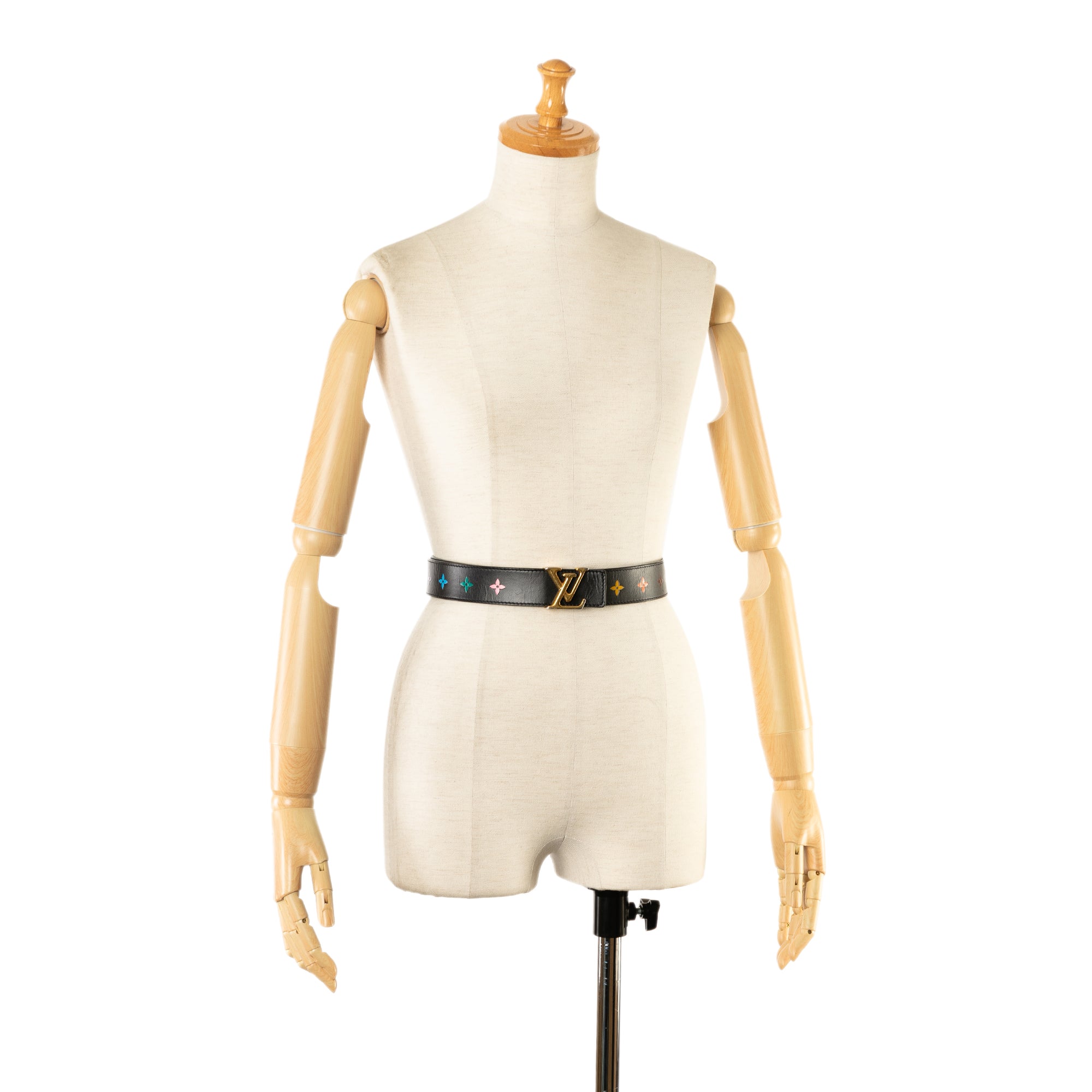 LOUIS VUITTON Monogram New Wave Belt
