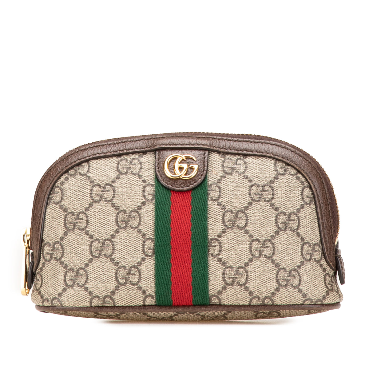 GUCCI GG Supreme Web Ophidia Pouch