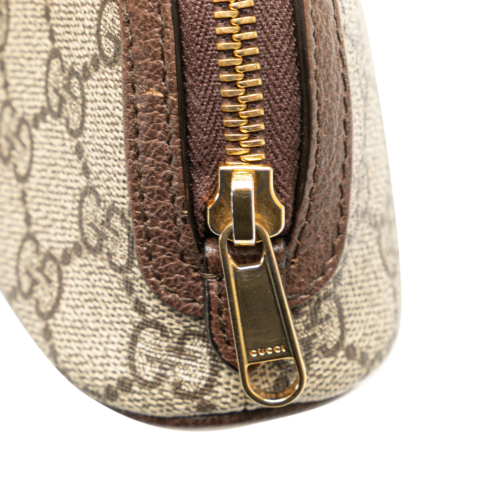 GUCCI GG Supreme Web Ophidia Pouch