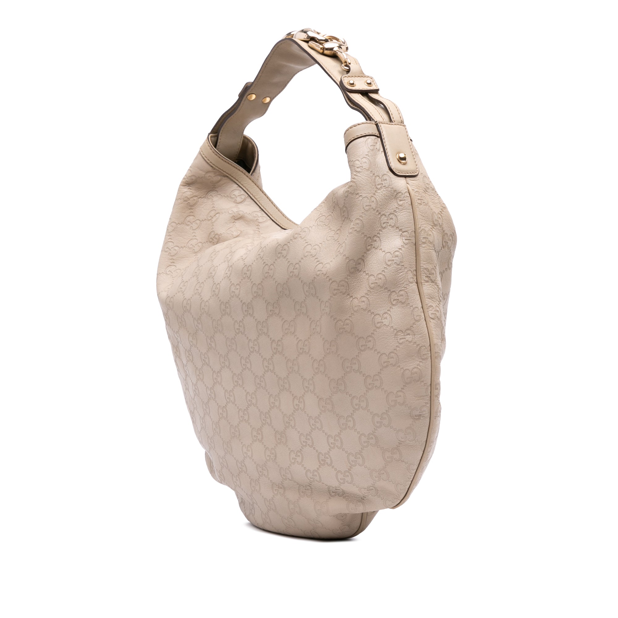 GUCCI Guccissima Horsebit Hobo