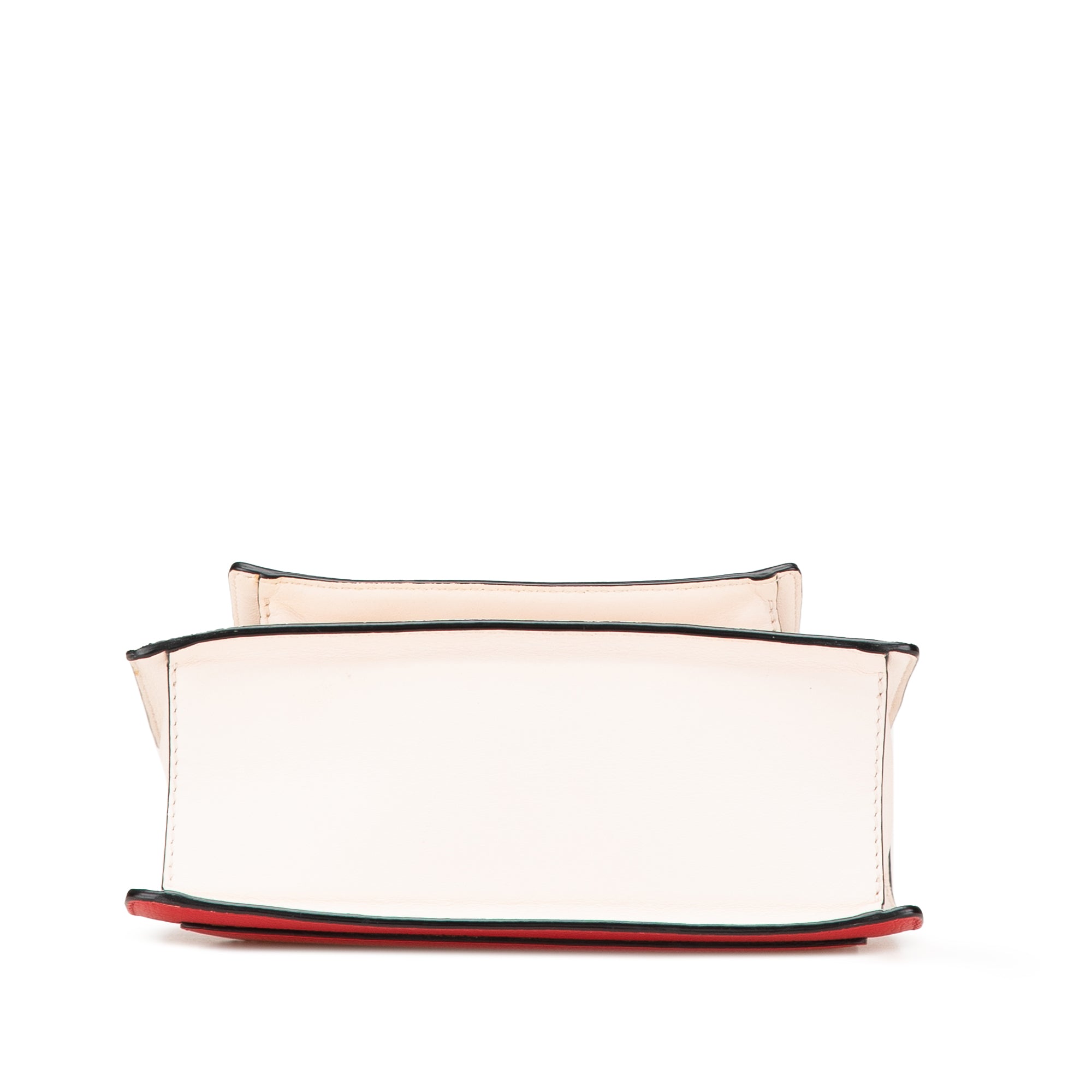 MCM Small Visetos Coated Canvas Colorblock Patricia Pocket Top Handle